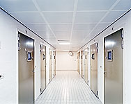 Holding cells corridor